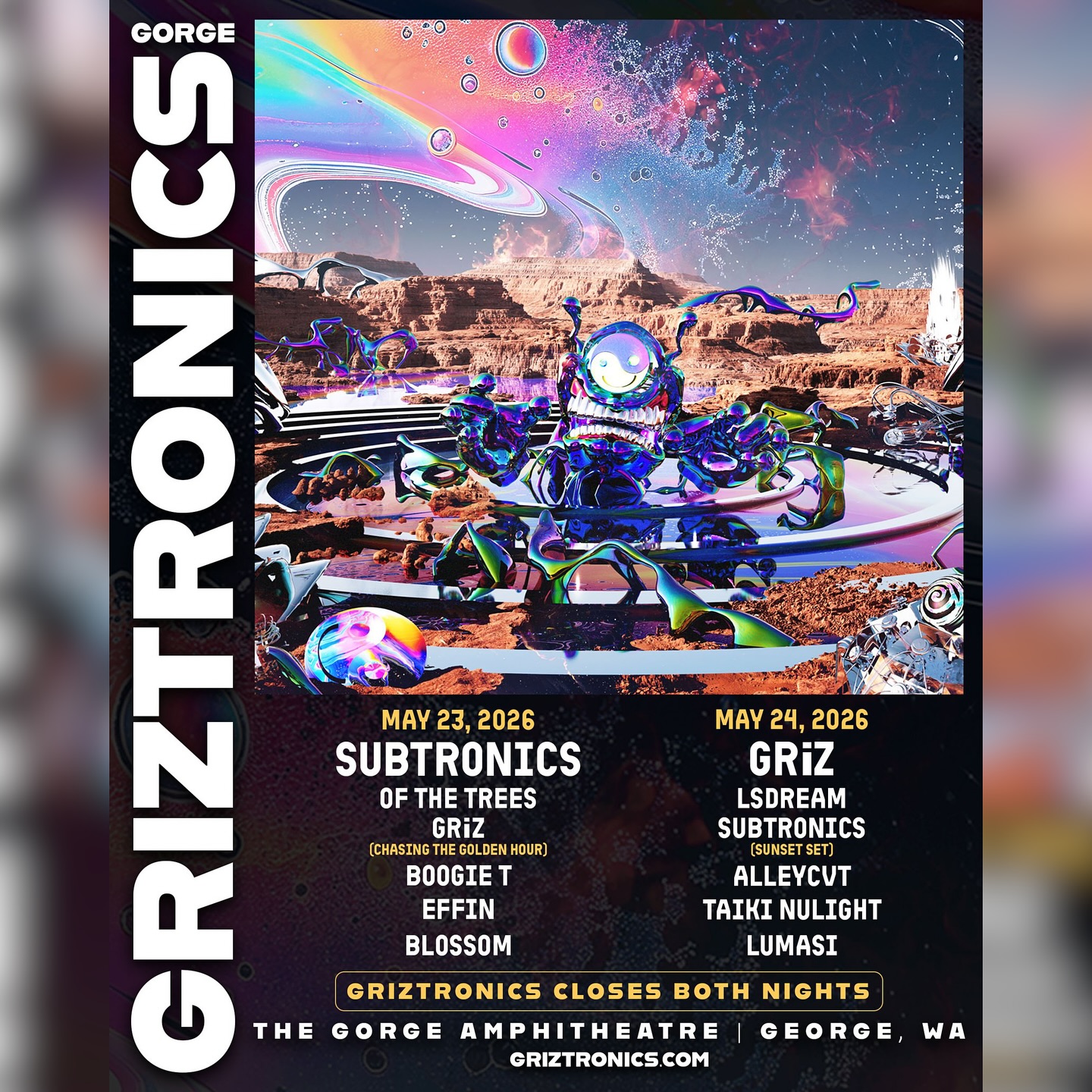 Blossom Tour Poster 2026